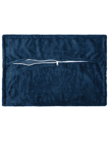 Federa 6 pz HOUTEN Blu navy 50 x 70 cm Flanella