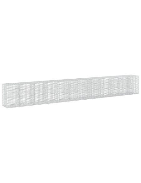 Gabione con Filo da 5 mm e Rete da 5x10 cm 1150x100x150 cm