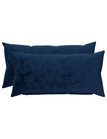 Federa 2 pz HEERLEN Blu navy 40 x 80 cm Flanella