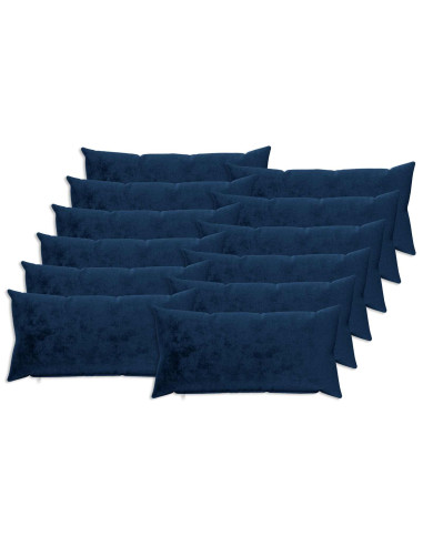 Federa 12 pz HEERLEN Blu navy 40 x 80 cm Flanella
