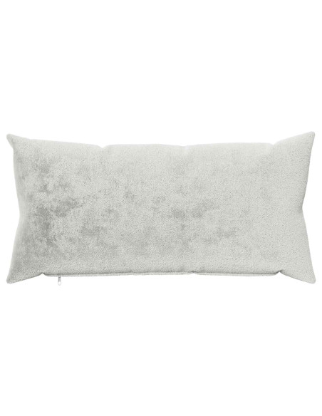 Federa 2 pz HEERLEN Grigio Chiaro 40 x 80 cm Flanella
