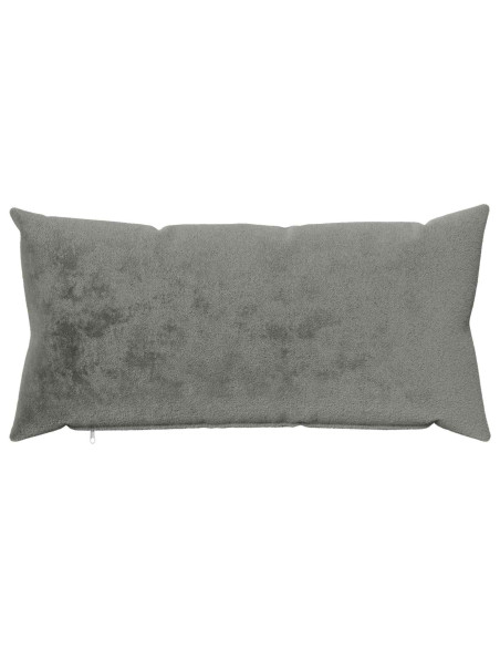 Federa 2 pz HEERLEN Grigio Scuro 40 x 80 cm Flanella