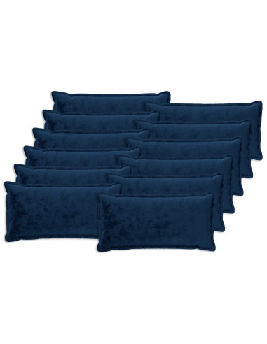Federa 12 pz HOUTEN Blu navy 40 x 80 cm Flanella