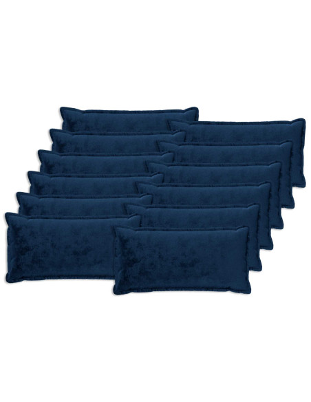 Federa 12 pz HOUTEN Blu navy 40 x 80 cm Flanella