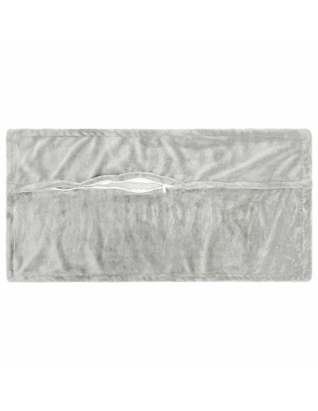 Federa 12 pz HOUTEN Grigio Chiaro 40 x 80 cm Flanella