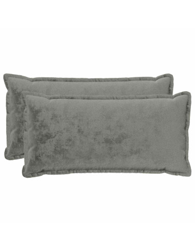Federa 2 pz HOUTEN Grigio Scuro 40 x 80 cm Flanella