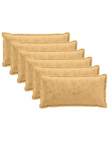 Federa 6 pz HOUTEN Tortora 40 x 80 cm Flanella