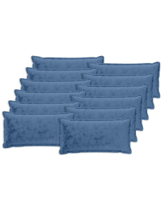 Federa 12 pz HOUTEN Azzurro 40 x 80 cm Flanella 2