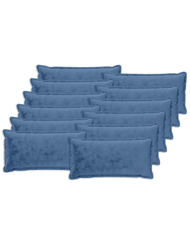 Federa 12 pz HOUTEN Azzurro 40 x 80 cm Flanella