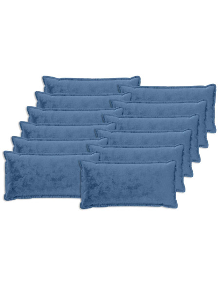 Federa 12 pz HOUTEN Azzurro 40 x 80 cm Flanella