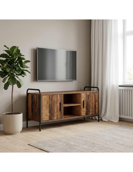 Mobile TV 99 x 33 x 50 cm Legno antico Legno ingegnerizzato