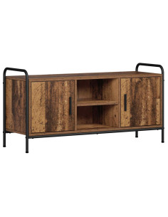 Mobile TV 99 x 33 x 50 cm Legno antico Legno ingegnerizzato 2