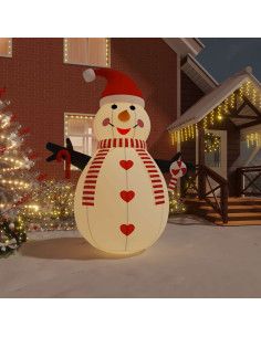 Pupazzo di Neve Gonfiabile con LED 360 cm