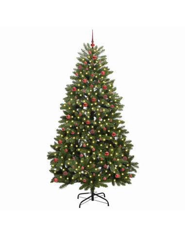 Albero di Natale artificiale Verde 270 cm PVC e Metallo
