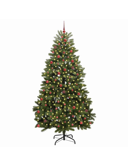 Albero di Natale artificiale Verde 270 cm PVC e Metallo