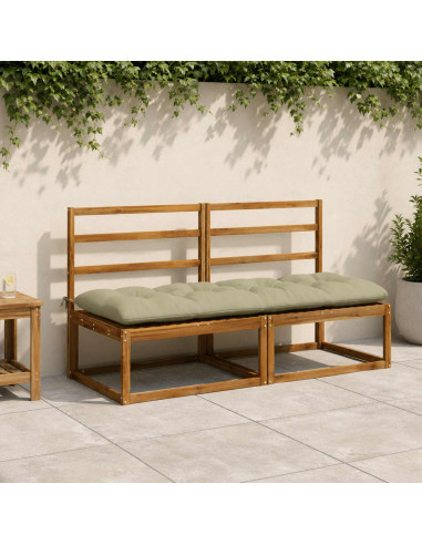 Cuscino per panchina VIANEN 100% Poliestere Verde chiaro