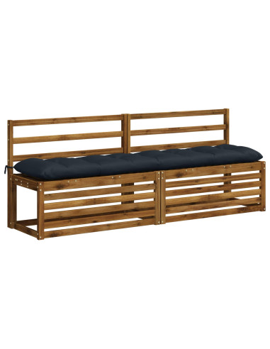 Cuscino per panchina VIANEN 100% Poliestere Blu Scuro