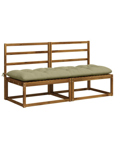 Cuscino per panchina VIANEN 100% Poliestere Verde chiaro