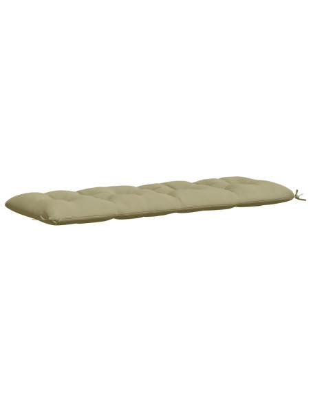 Cuscino per panchina VIANEN 100% Poliestere Verde chiaro