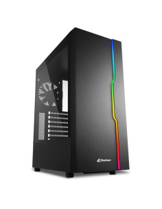 SHARKOON CASE ATX 1XUSB 2.0, 2XUSB 3.0, VETRO TEMPERATO, 1X 120MM FAN FRONT, 7 SLOT ESPANSIONE, ARGB CONTROLLER, PANNELLO FRONTA