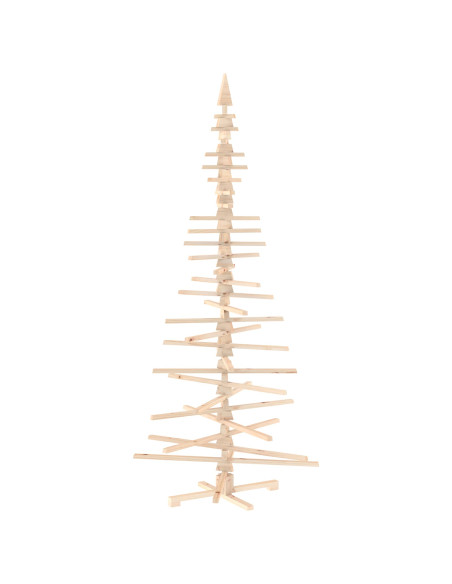 Albero di Natale in legno KOTKA 240 cm Legno Massello di Pino