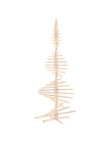 Albero di Natale in legno KOTKA 240 cm Legno Massello di Pino