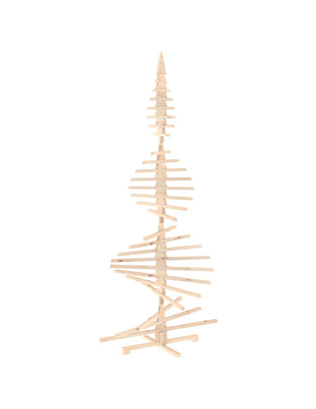 Albero di Natale in legno KOTKA 240 cm Legno Massello di Pino