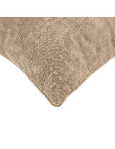 Federa 2 pz HEERLEN Tortora 40 x 40 cm Tessuto Chenille
