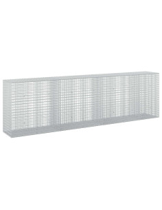Gabione con Filo da 5 mm e Rete da 5x2,5 cm 350x50x100 cm 2
