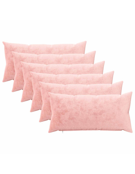 Federa 6 pz HEERLEN Rosa 40 x 80 cm Flanella