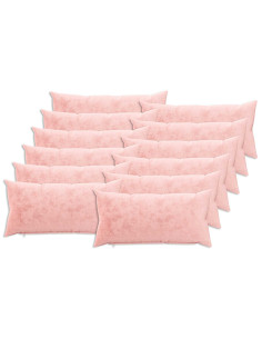 Federa 12 pz HEERLEN Rosa 40 x 80 cm Flanella 2
