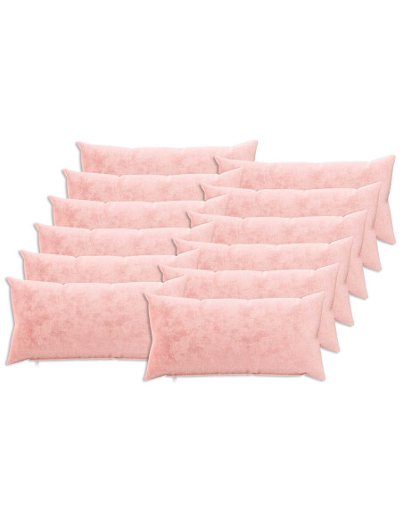 Federa 12 pz HEERLEN Rosa 40 x 80 cm Flanella