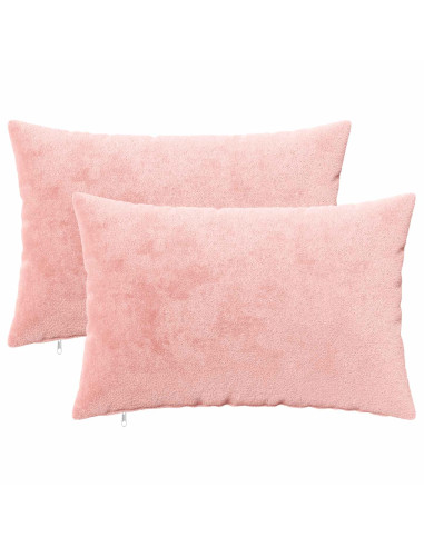 Federa 2 pz HEERLEN Rosa 50 x 70 cm Flanella