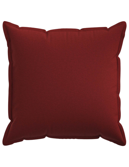 Federa 2 pcs HOUTEN Rosso Vino 65 x 65 cm Lino