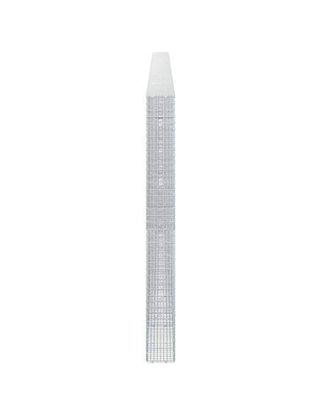 Gabione con filo da 3,5 mm e rete da 5x2,5 cm 800x20x200 cm