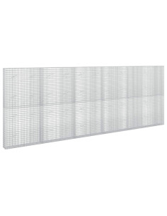 Gabione con filo da 3,5 mm e rete da 5x2,5 cm 550x20x200 cm 2