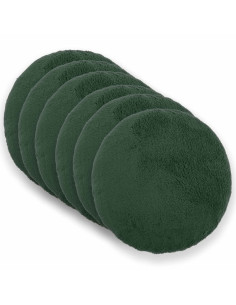 Federa 6 pz HEERLEN Verde Scuro Diam. 50 cm Bouclé