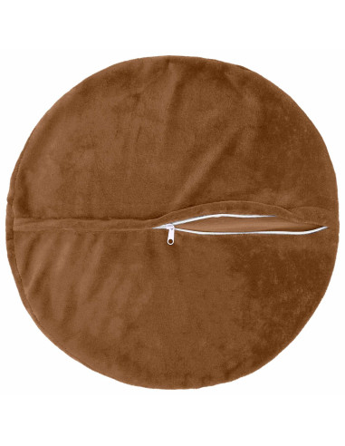 Federa 6 pz HEERLEN Marrone Chiaro Diam. 40 cm Flanella