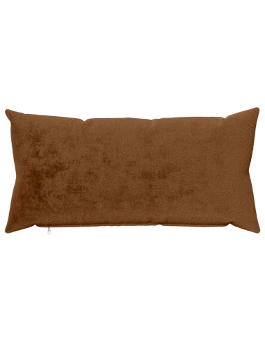 Federa 2 pz HEERLEN Marrone Chiaro 40 x 80 cm Flanella