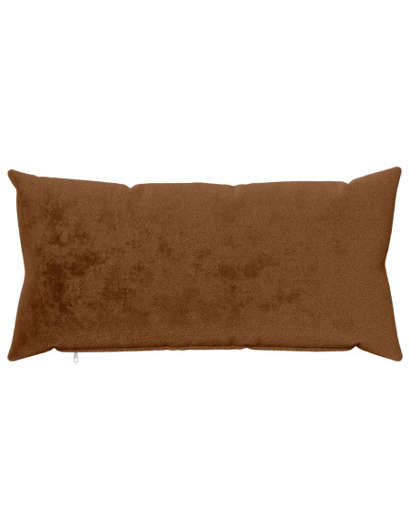 Federa 2 pz HEERLEN Marrone Chiaro 40 x 80 cm Flanella