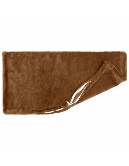 Federa 2 pz HEERLEN Marrone Chiaro 40 x 80 cm Flanella