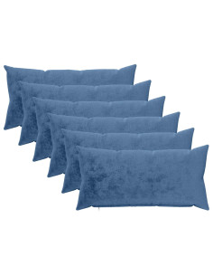 Federa 6 pz HEERLEN Azzurro 40 x 80 cm Flanella 2