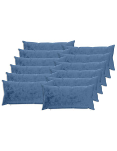 Federa 12 pz HEERLEN Azzurro 40 x 80 cm Flanella 2