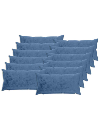 Federa 12 pz HEERLEN Azzurro 40 x 80 cm Flanella