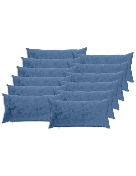 Federa 12 pz HEERLEN Azzurro 40 x 80 cm Flanella
