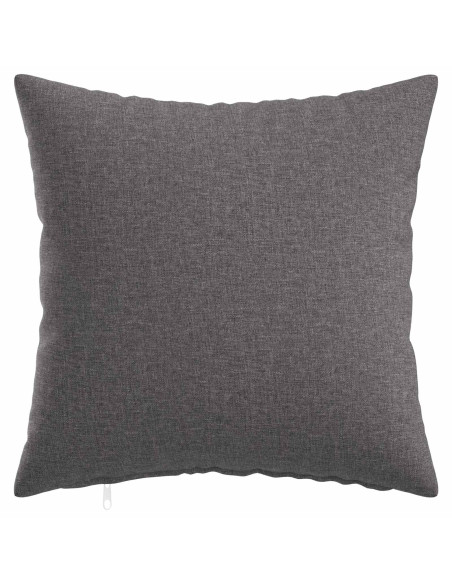 Federa 6 pz HEERLEN Grigio Chiaro 45 x 45 cm Tessuto