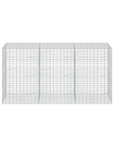 Gabione con Filo da 3,5 mm e Rete da 5x10 cm 300x100x150 cm