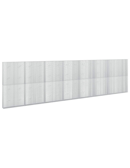 Gabione con filo da 3,5 mm e rete da 5x2,5 cm 750x20x200 cm