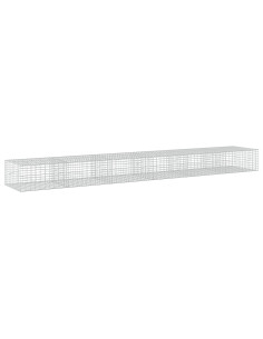 Gabione con Filo da 3,5 mm e Rete da 5x10 cm 600x100x50 cm 2