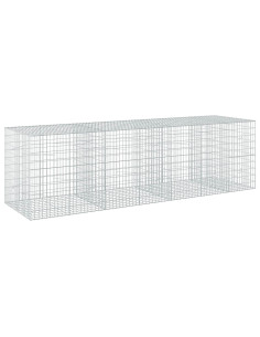 Gabione con Filo da 3,5 mm e Rete da 5x10 cm 350x100x100 cm 2